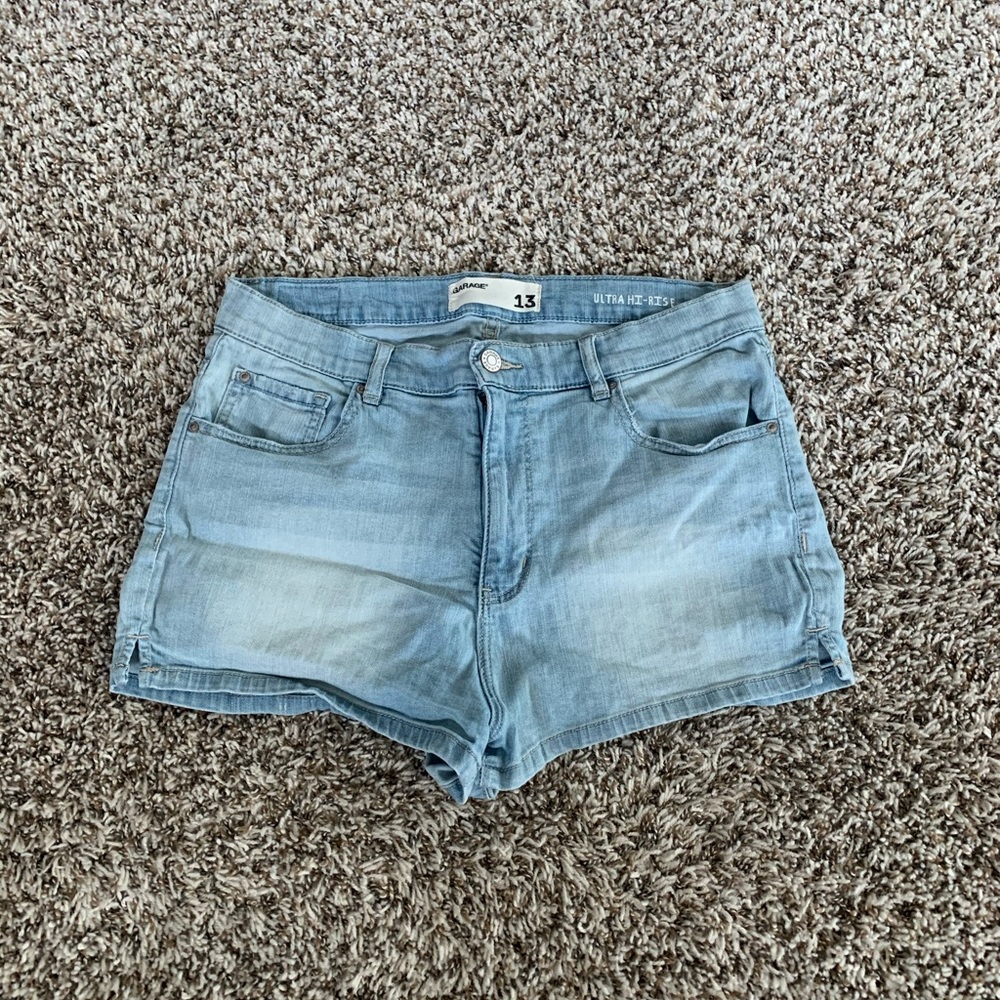 Denim shorts